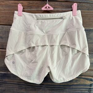 Lululemon Light Gray Athletic shorts